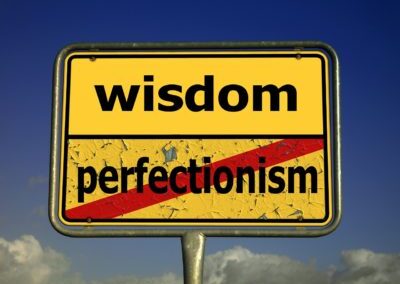 The sin of perfectionism