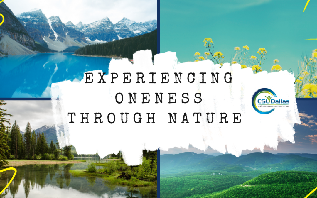 How can you experience Oneness through nature?