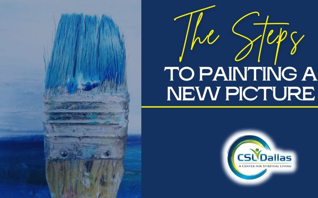 The checklist to painting a new picture