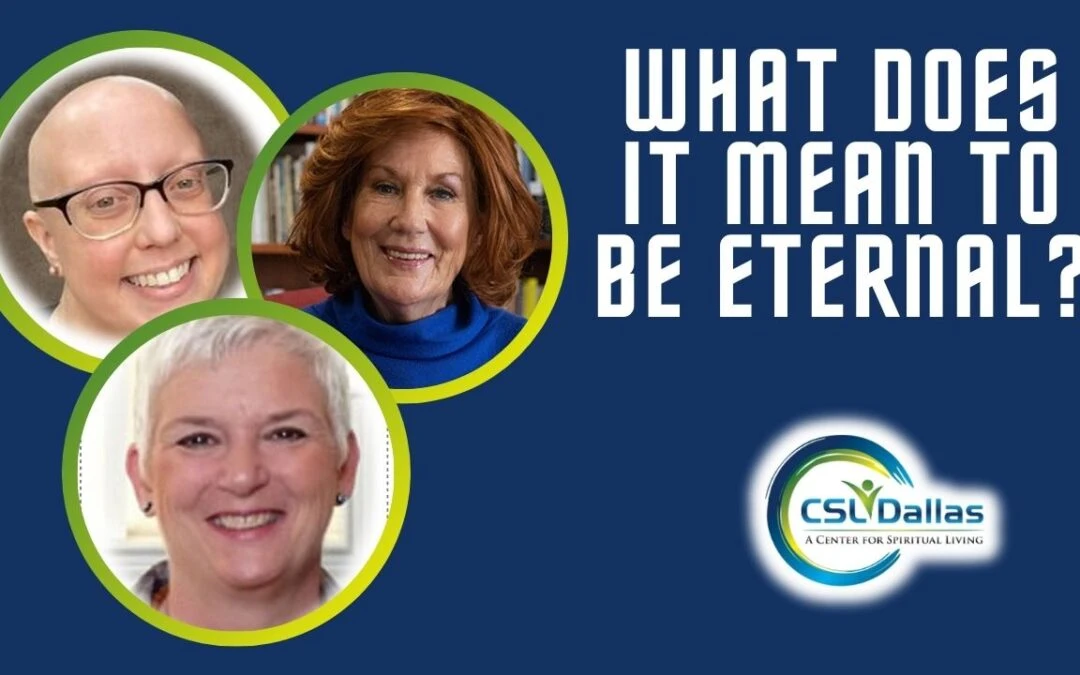What does it mean to be eternal?