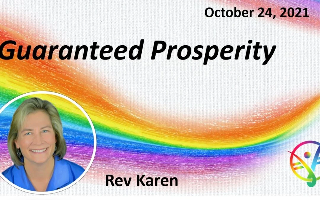 Guaranteed Prosperity – Talk Only