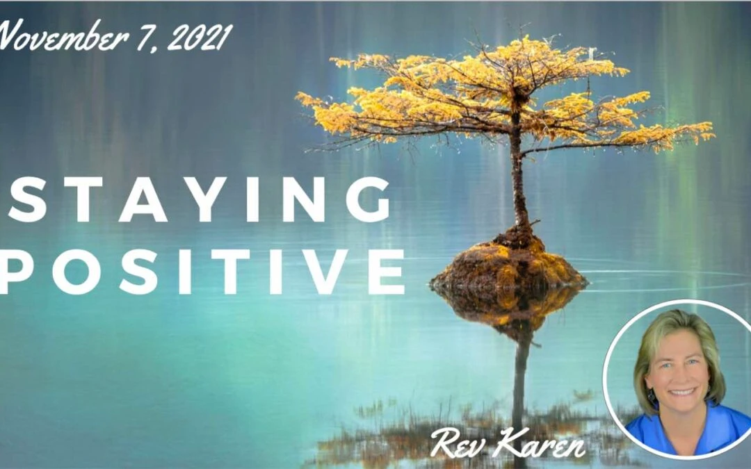 Staying Positive – Talk Only